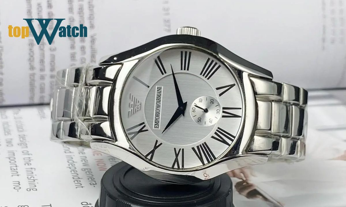 Kiểm tra mặt số đồng hồ Emporio Armani