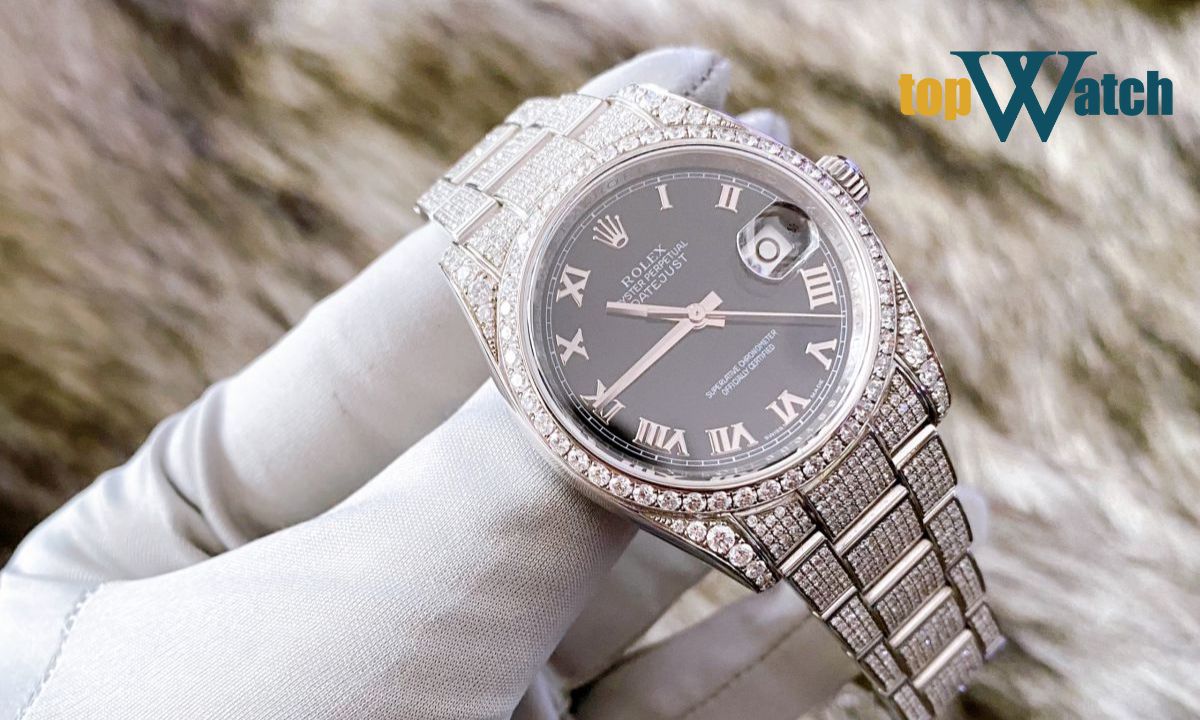 Đồng hồ Rolex Datejust 36 full kim cương