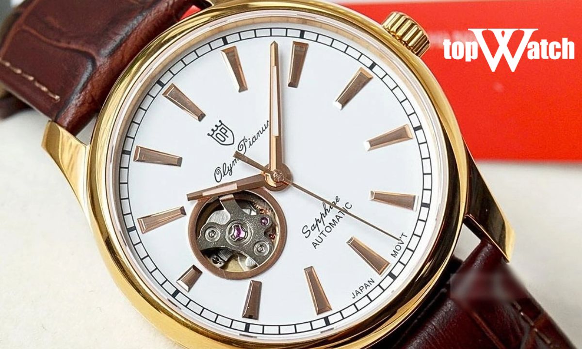Mặt số đồng hồ OP được thiết kế rõ ràng và sắc nét