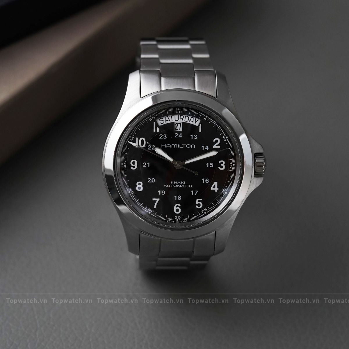 dong ho hamilton khaki field king auto watch 40mm