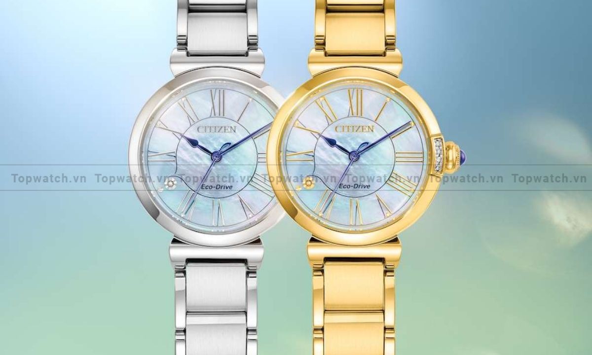 Đồng hồ nữ đẹp - Citizen Eco-Drive EM1060-52N L Mae