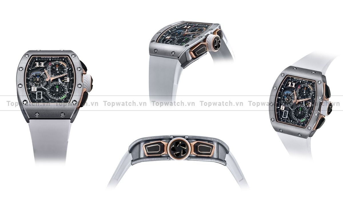 Đồng hồ nam mặt vuông - Richard Mille RM 72-01 Chronograph 