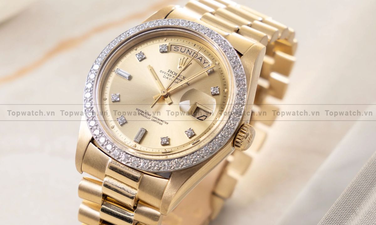 Đồng hồ Rolex nam - Rolex Day-Date Diamond 