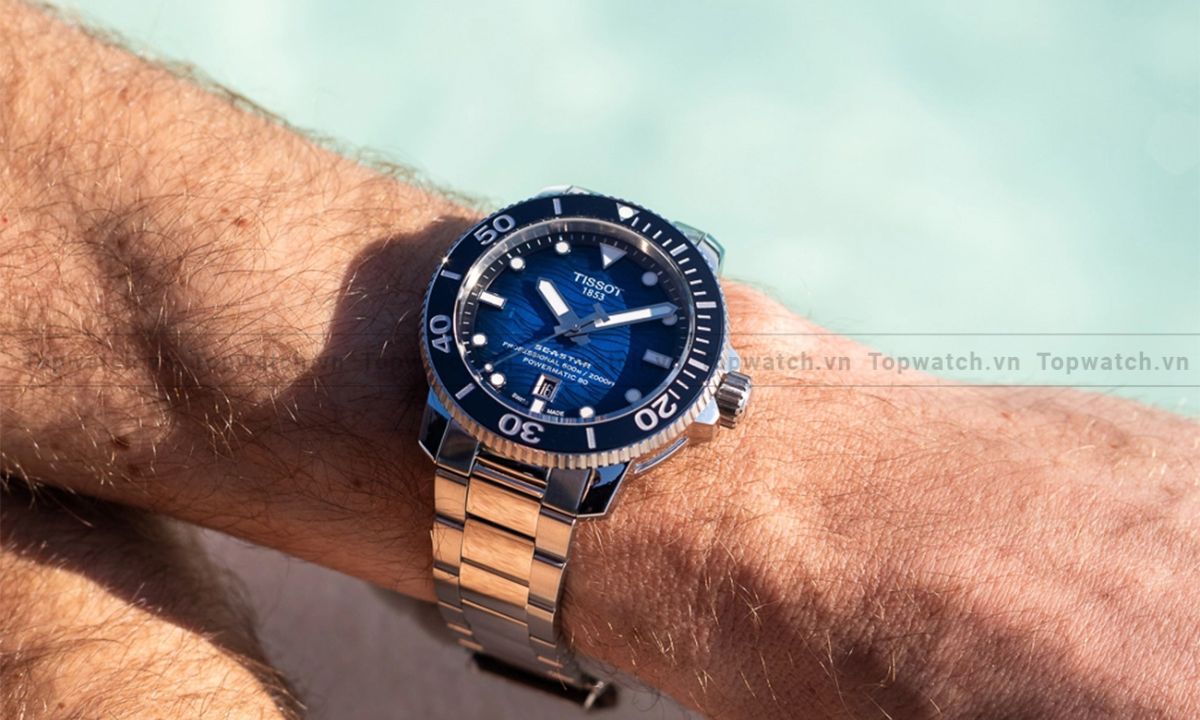 Đồng hồ lặn - Tissot Seastar 2000 Professional Powermatic 80 