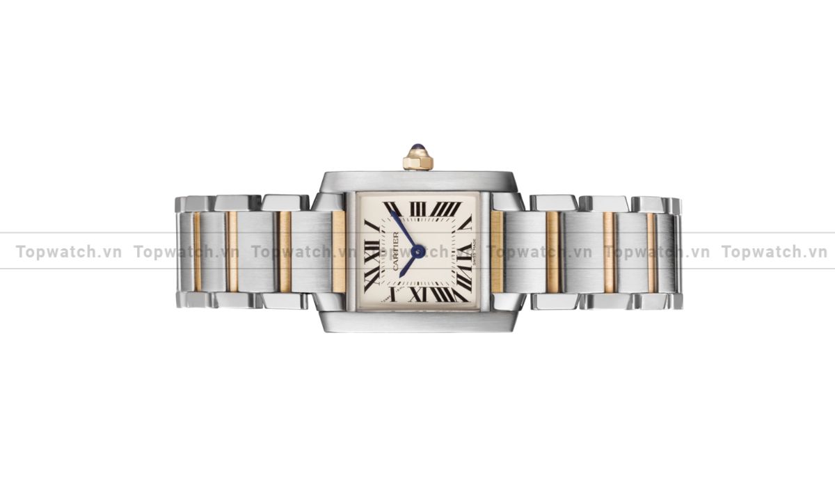 Đồng hồ nữ đẹp - Cartier Tank Française