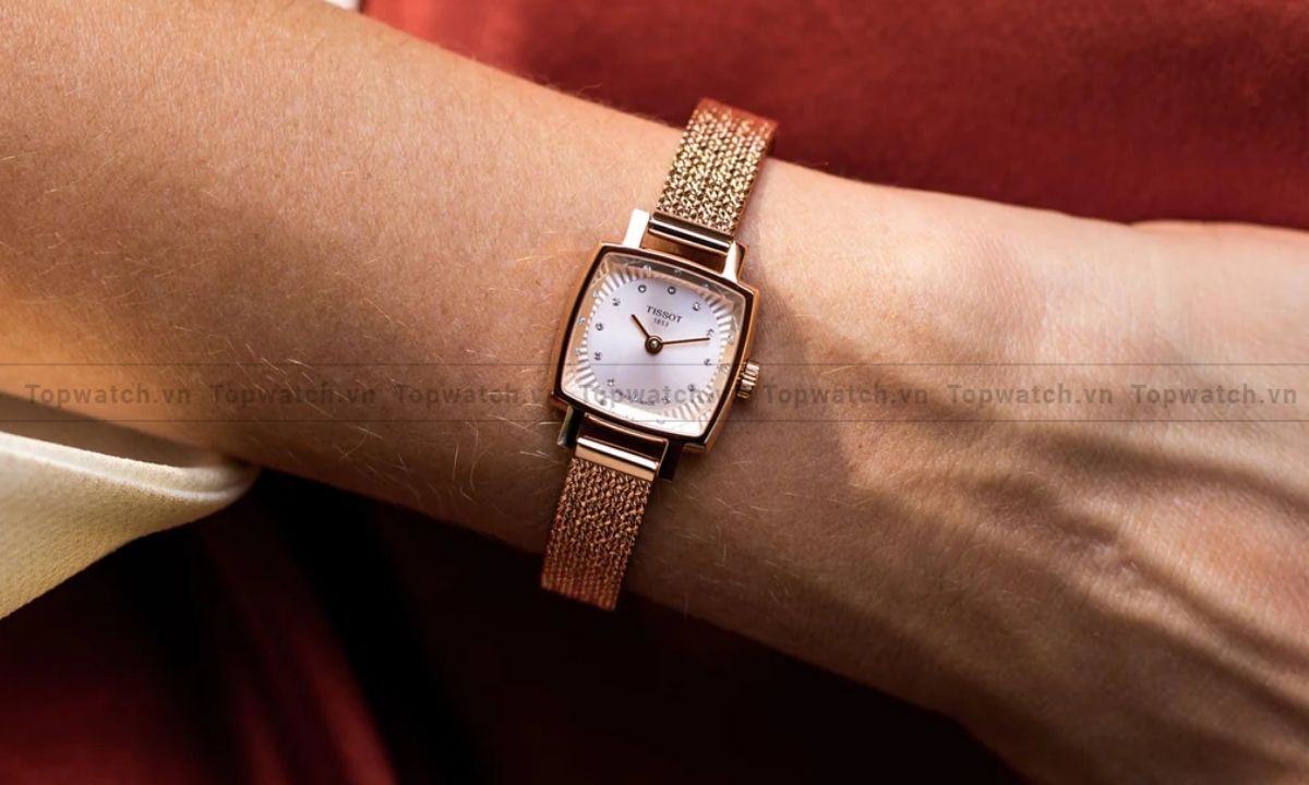 Đồng hồ nữ đẹp - Tissot Lovely Square 20mm