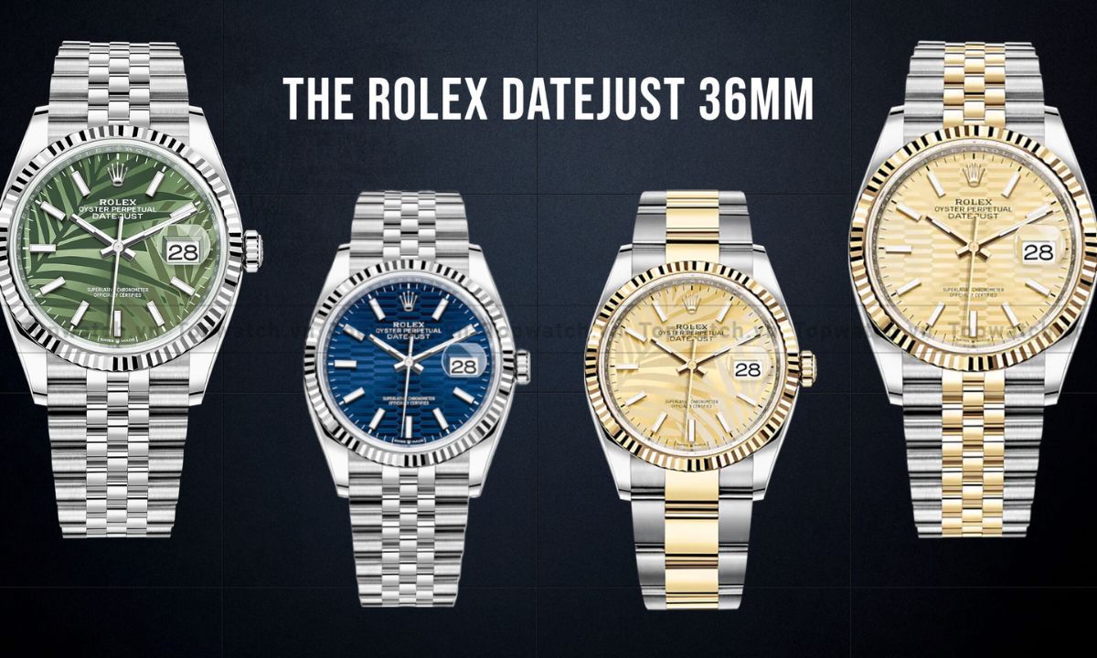Đồng hồ nam đẹp Rolex Datejust 36
