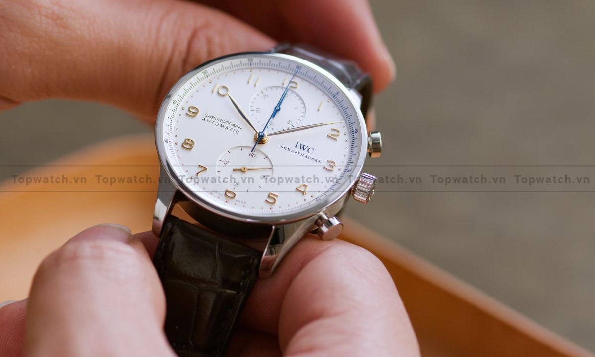 Đồng hồ nam đẹp IWC Portugieser Chronograph