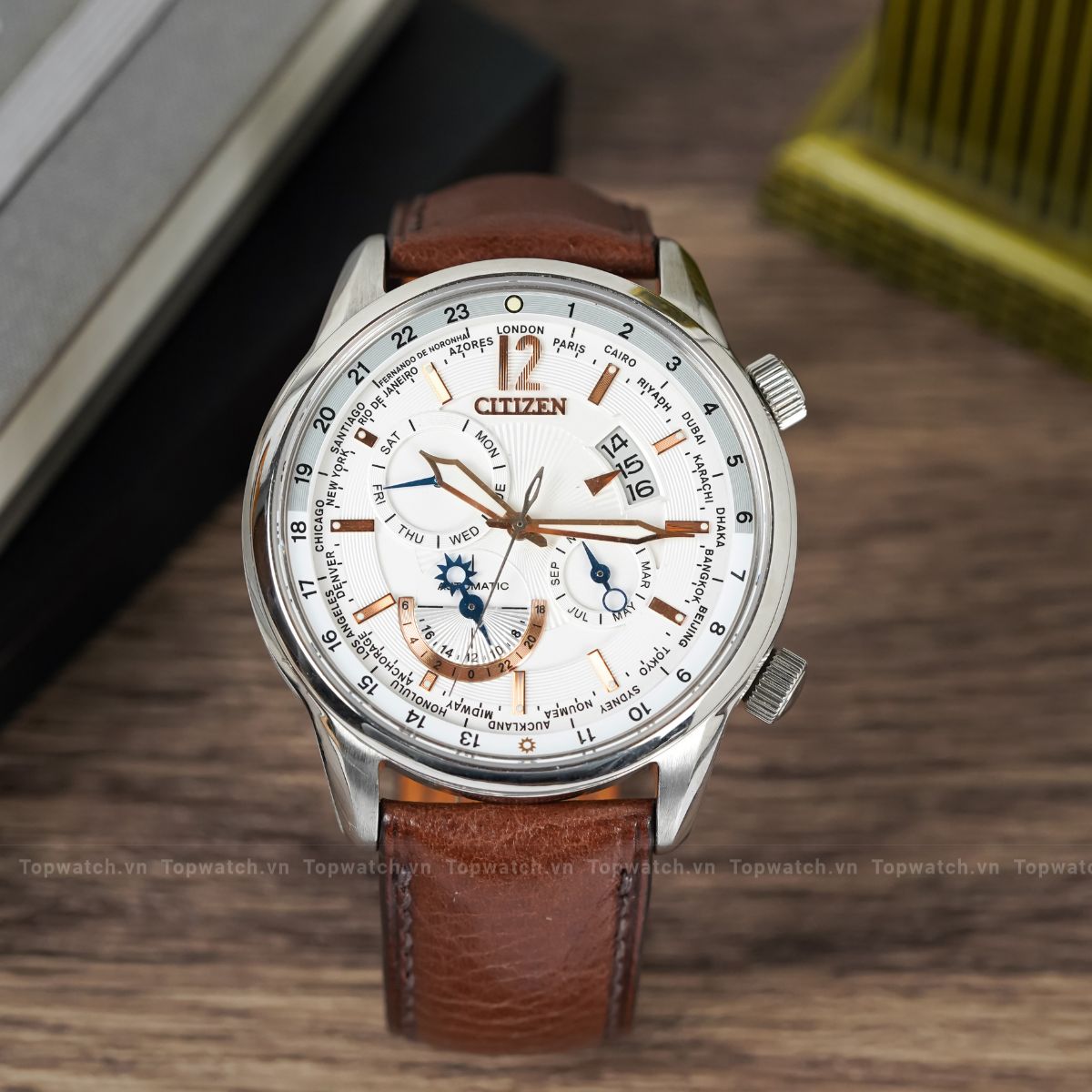 Đồng hồ CITIZEN NB2014-57A Đồng hồ CITIZEN NB2014-57A