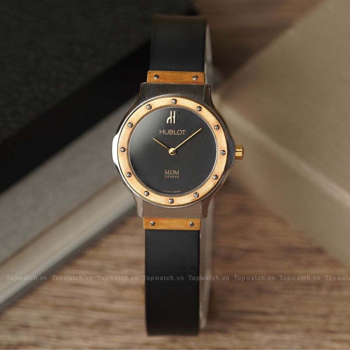 Đồng hồ Hublot MDM Women’s Black Watch – 1280.100.3.044 Đồng hồ Hublot MDM Women’s Black Watch – 1280.100.3.044