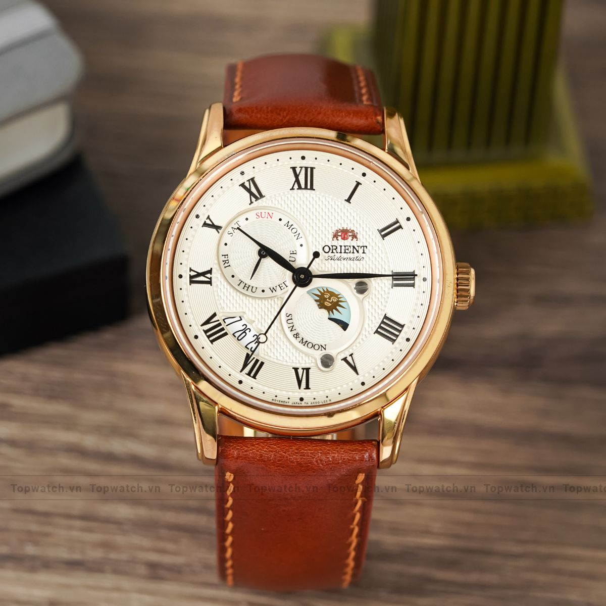 Đồng hồ Orient Sun and Moon Gen 3 RN-AK0001S Đồng hồ Orient Sun and Moon Gen 3 RN-AK0001S