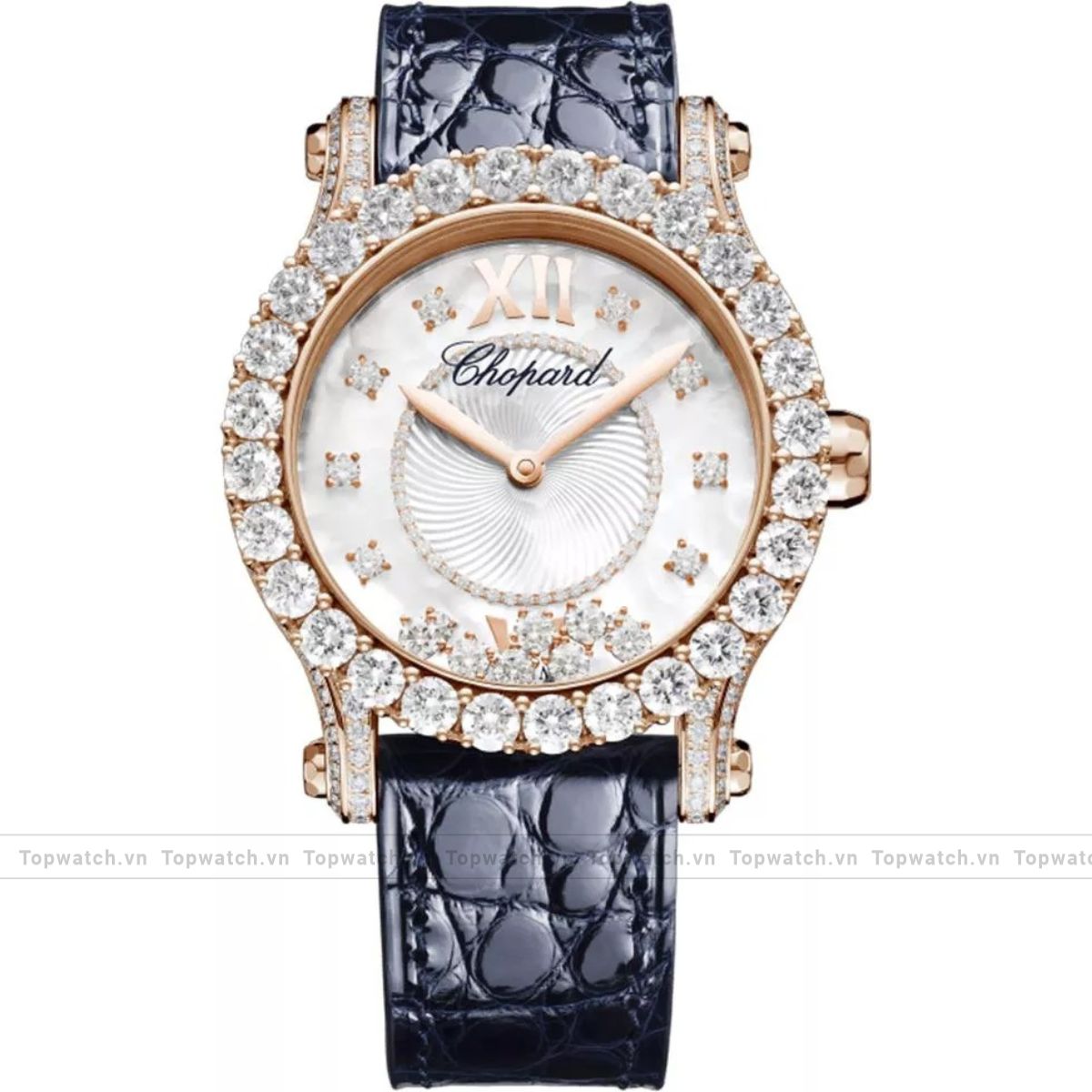 Chopard Happy Sport 274809-5001 Joaillerie 18K Diamond Watch 36mm Chopard Happy Sport 274809-5001 Joaillerie 18K Diamond Watch 36mm
