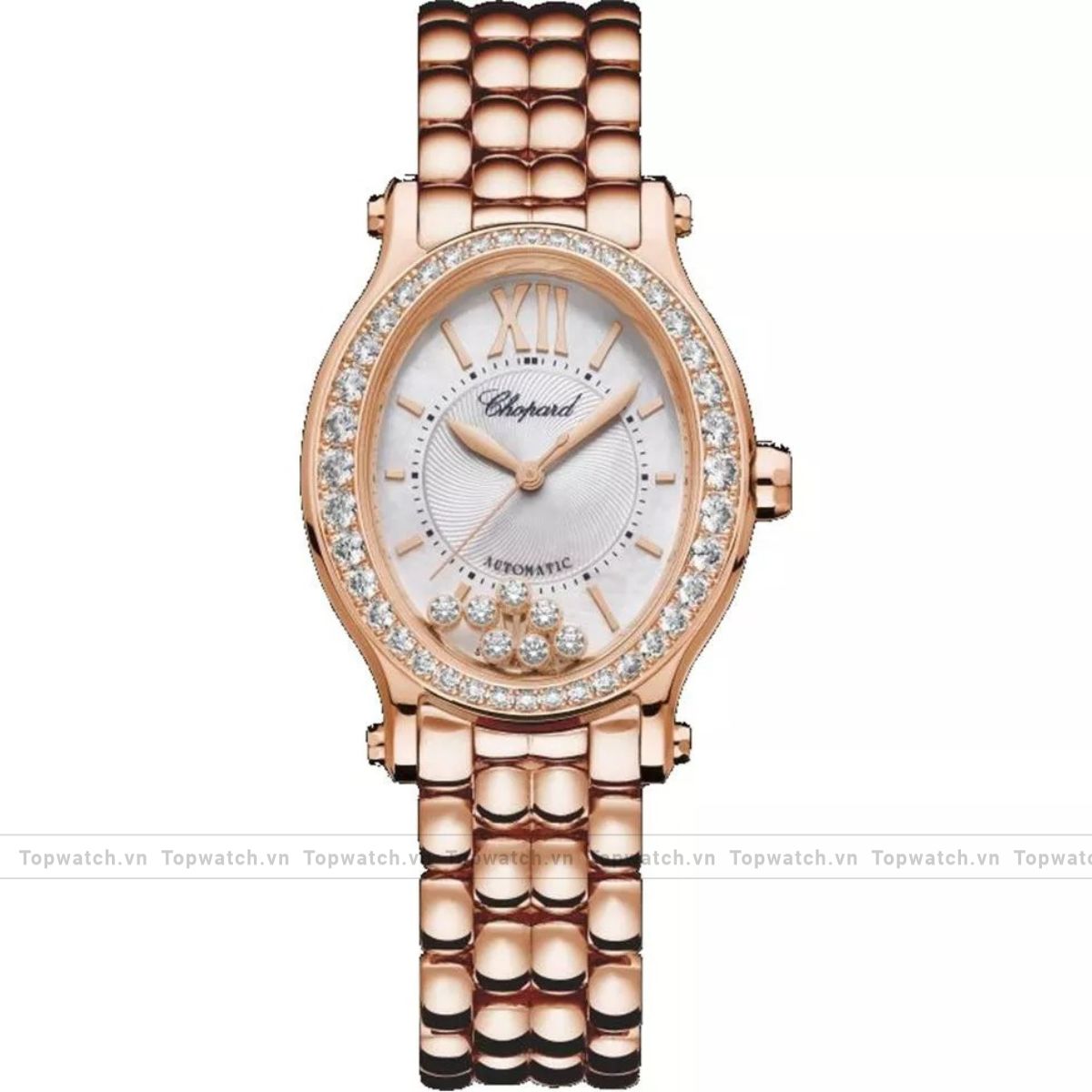 Chopard Happy Sport 275362-5005 Oval Watch 31.31 X 29mm Chopard Happy Sport 275362-5005 Oval Watch 31.31 X 29mm