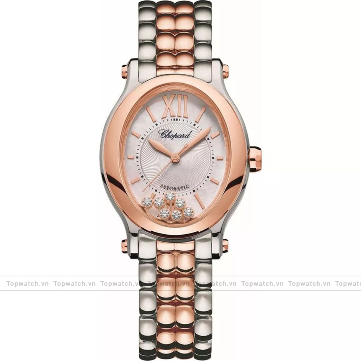 Chopard Happy Sport 278602-6002 Oval Watch 31 X 29mm Chopard Happy Sport 278602-6002 Oval Watch 31 X 29mm