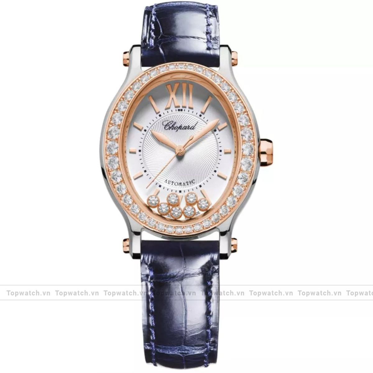 Chopard Happy Sport 278602-6003 Oval Watch 31 X 29mm Chopard Happy Sport 278602-6003 Oval Watch 31 X 29mm