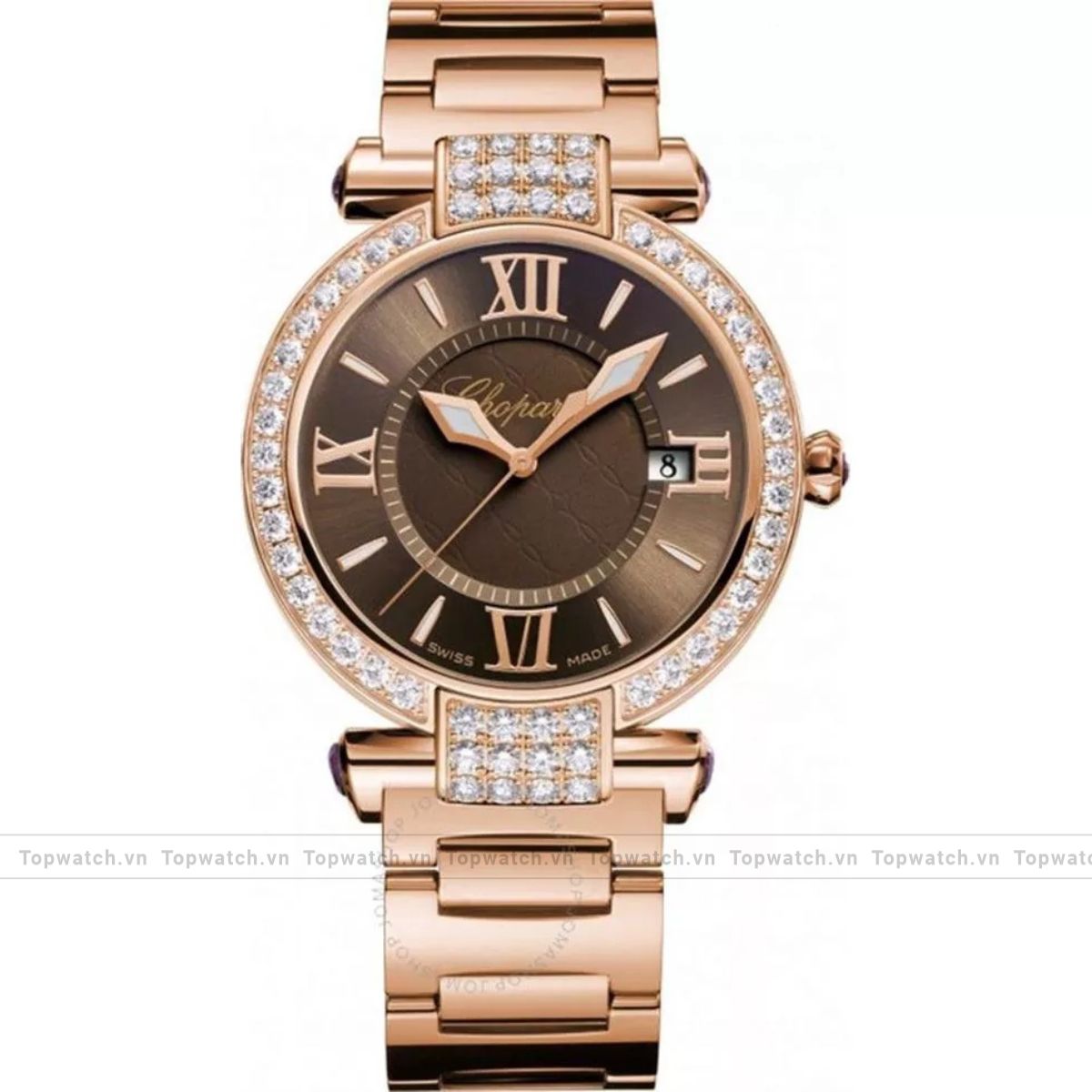 Chopard Imperiale 384221-5012 Brown Dial 18K Watch 36mm Chopard Imperiale 384221-5012 Brown Dial 18K Watch 36mm