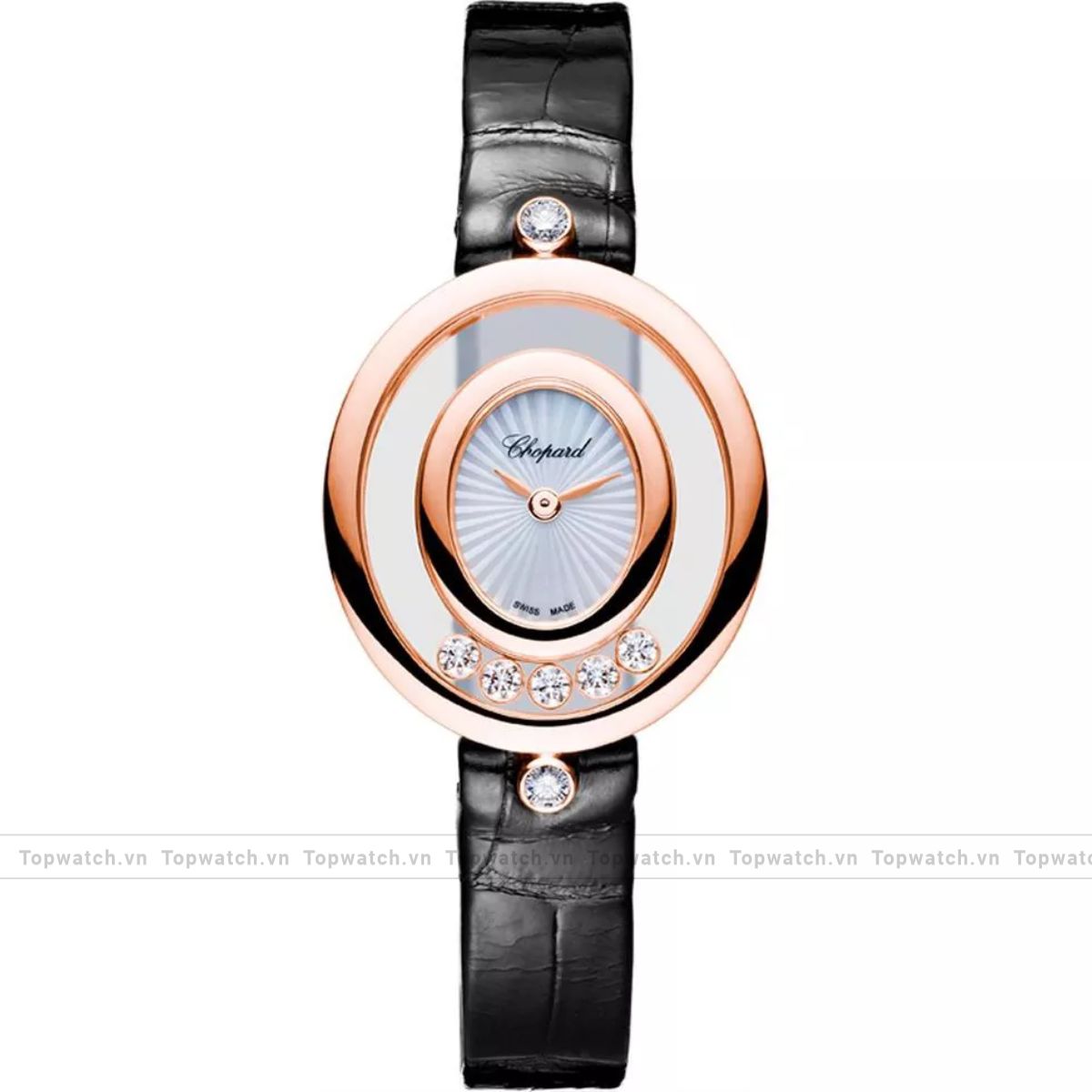 Chopard Happy Diamonds 204305-5201 Cons Watch 28.8×25.8mm Chopard Happy Diamonds 204305-5201 Cons Watch 28.8×25.8mm