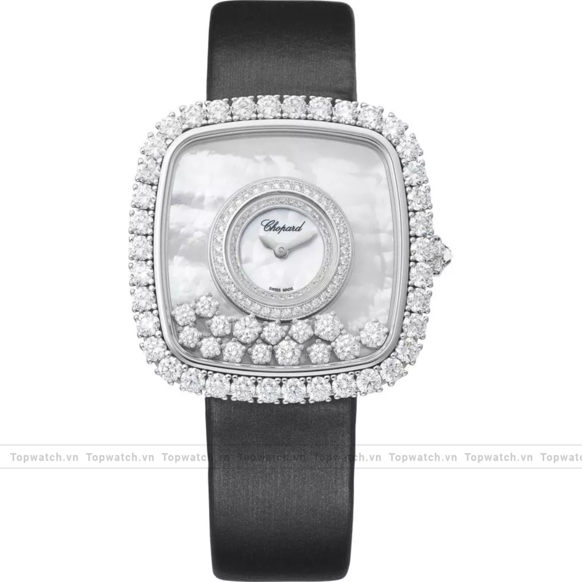 Chopard Happy Diamonds 204368-1001 18k Limited Watch 37.85×37.85mm Chopard Happy Diamonds 204368-1001 18k Limited Watch 37.85×37.85mm