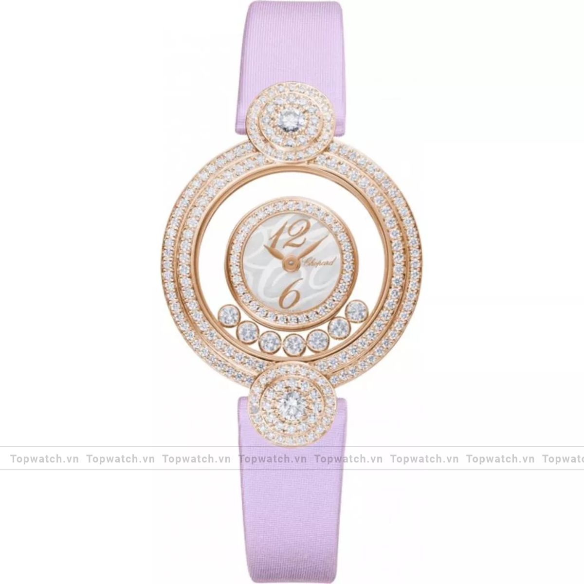 Chopard Happy Diamonds 209341-5001 18-Karat Watch 29.40mm