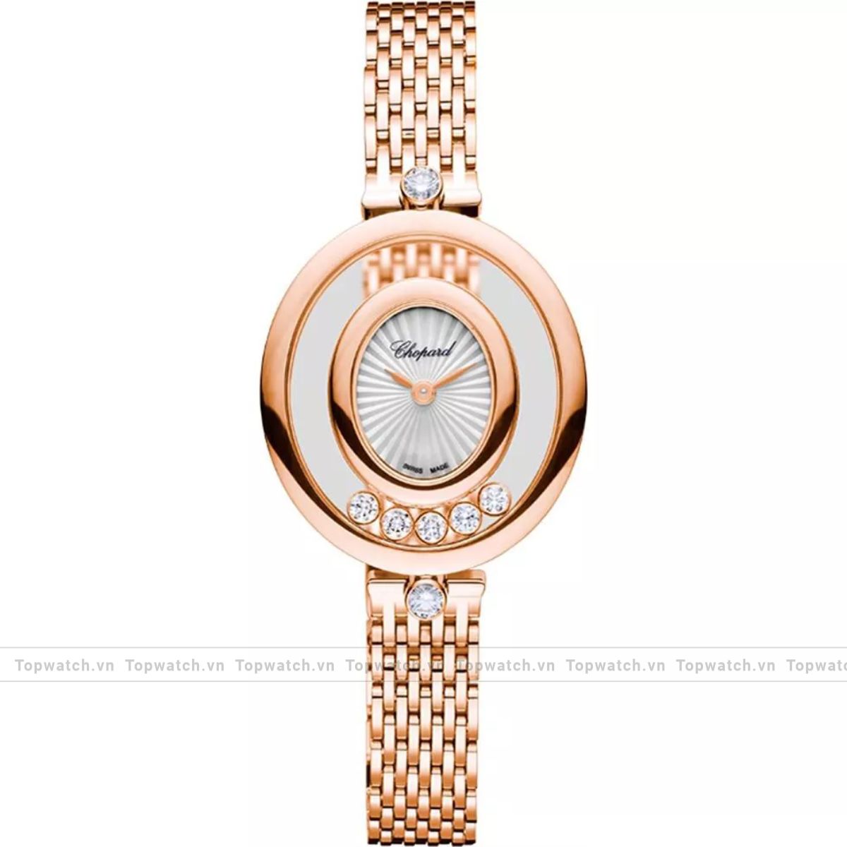 Chopard Happy Diamonds 209421-5001 Icons Watch 28.8×25.8mm Chopard Happy Diamonds 209421-5001 Icons Watch 28.8×25.8mm