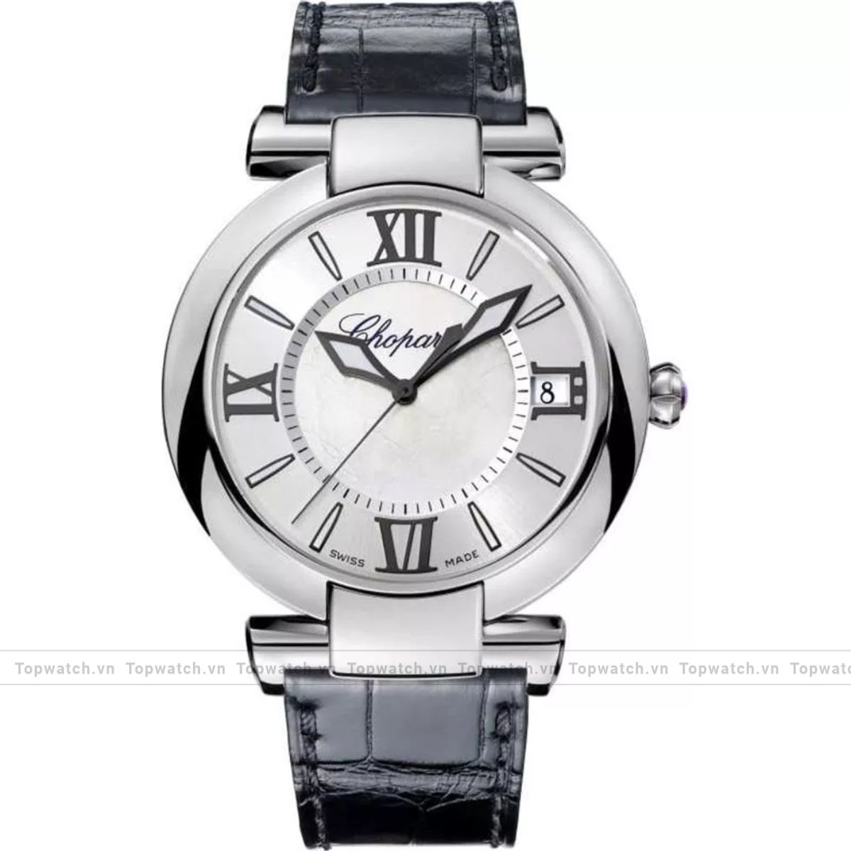 Chopard Imperiale 388531-3009 Amethyst And Diamonds Watch 40mm