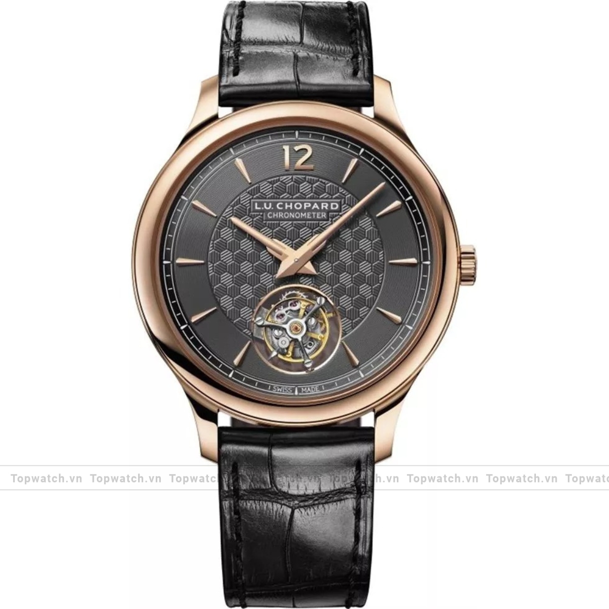 Chopard L.U.C XPS Flying T Twin 161978-5001 Limited Edition Watch 40mm