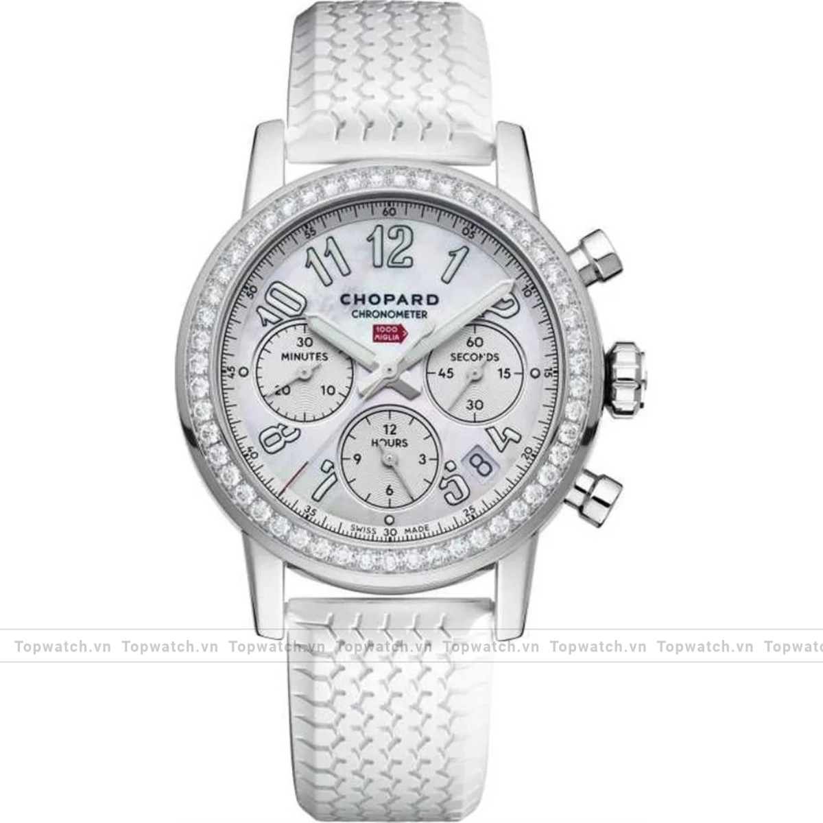 Chopard Mille Miglia 178588-3001 Classic Diamond Watch 39mm