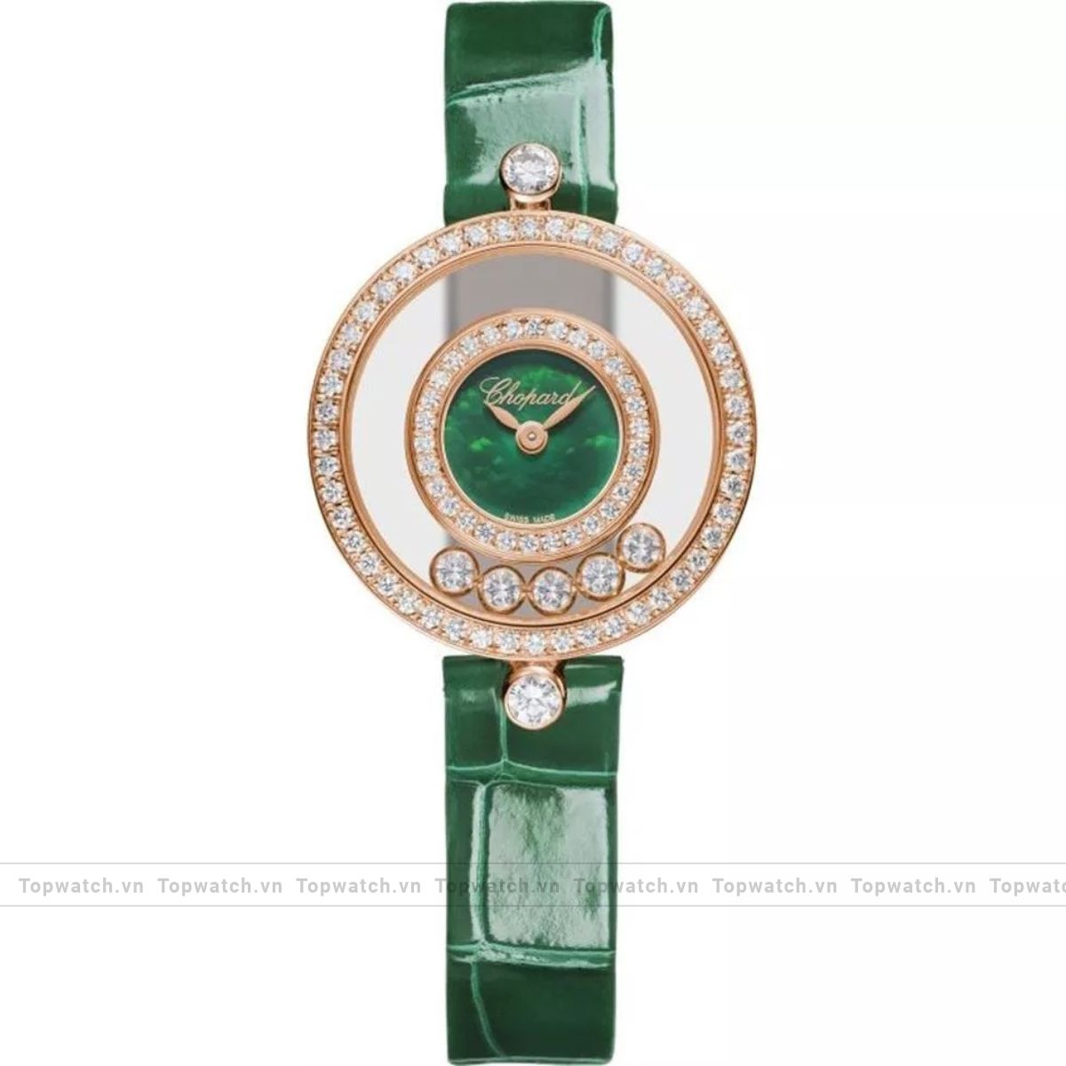 Chopard Happy Diamonds 203957-5209 Watch 25.8mm Chopard Happy Diamonds 203957-5209 Watch 25.8mm