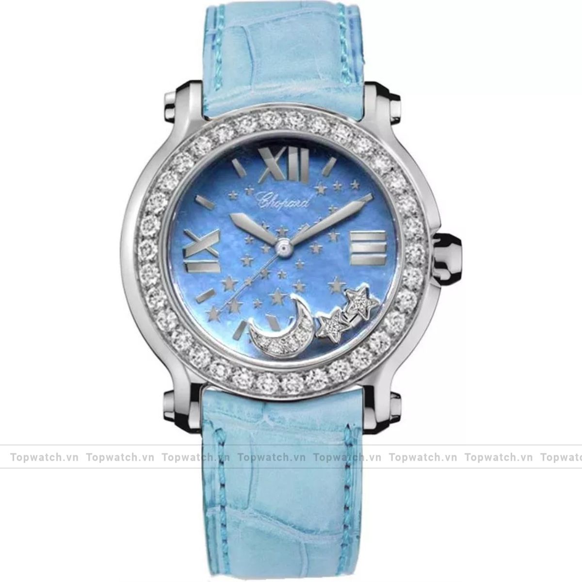 Chopard Happy Sport 278475-2001 Blue Watch 36mm