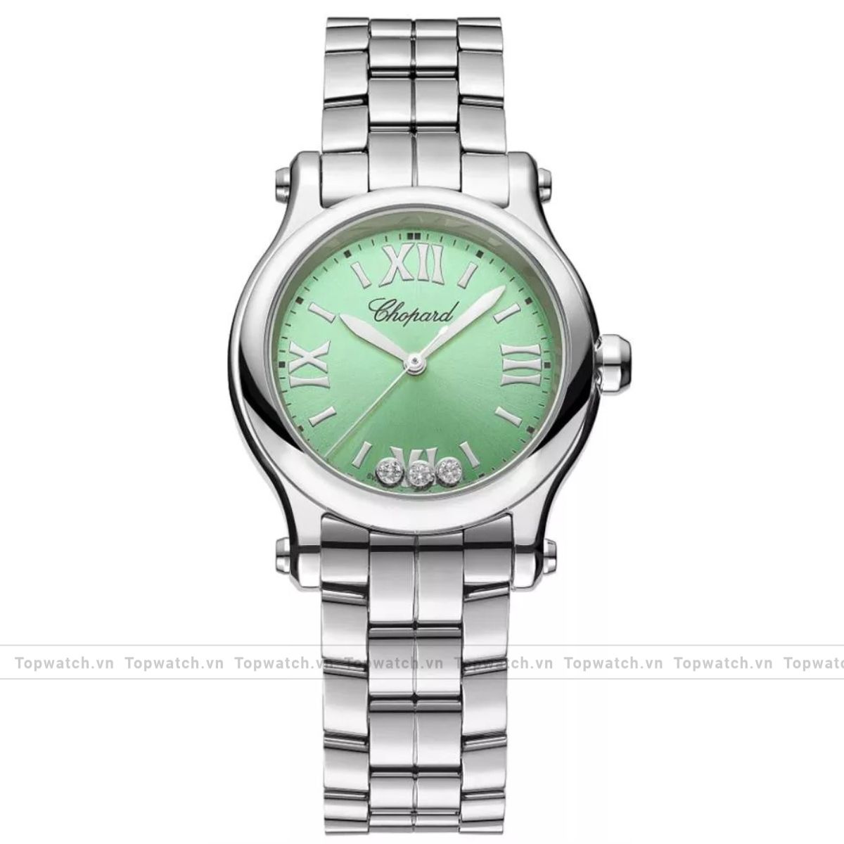 Chopard Happy Sport Quartz Green 278590-3013-112988 Watch 30mm Chopard Happy Sport Quartz Green 278590-3013-112988 Watch 30mm