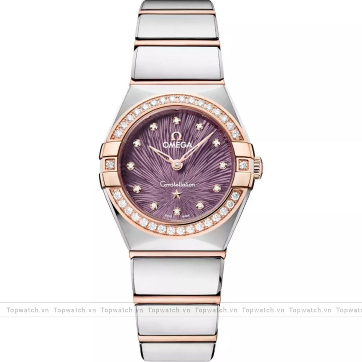 Omega Constellation 131.25.25.60.60.002 Sedna-Tone Diamonds Watch 25mm Omega Constellation 131.25.25.60.60.002 Sedna-Tone Diamonds Watch 25mm