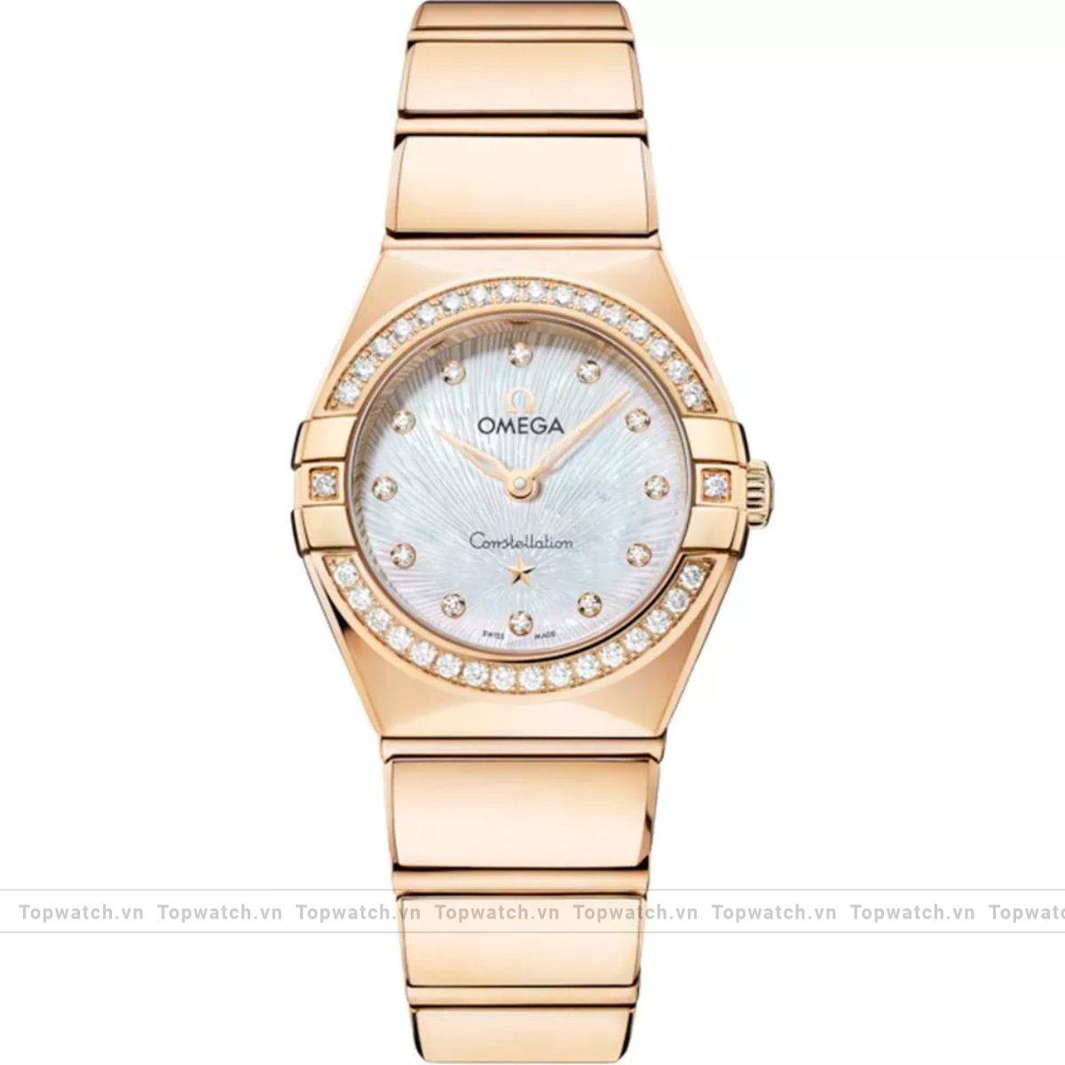 Omega Constellation 131.55.25.60.55.003 18K Gold Diamonds Watch 25mm Omega Constellation 131.55.25.60.55.003 18K Gold Diamonds Watch 25mm