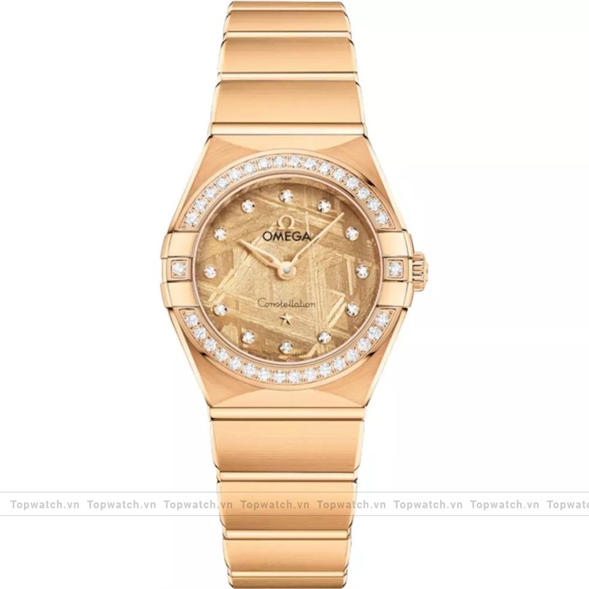 Omega Constellation 131.55.25.60.99.003 18K Gold Diamonds Watch 25mm Omega Constellation 131.55.25.60.99.003 18K Gold Diamonds Watch 25mm