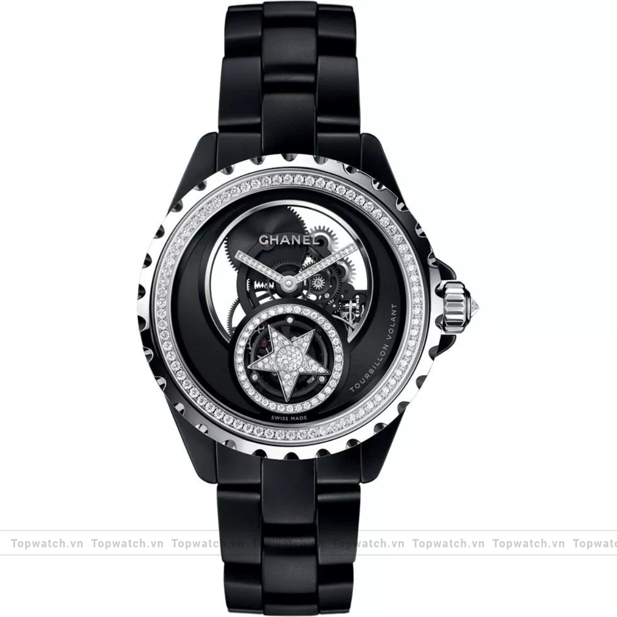 Chanel J12 H4562 Skeleton Flying Tourbillon Watch 38mm Chanel J12 H4562 Skeleton Flying Tourbillon Watch 38mm