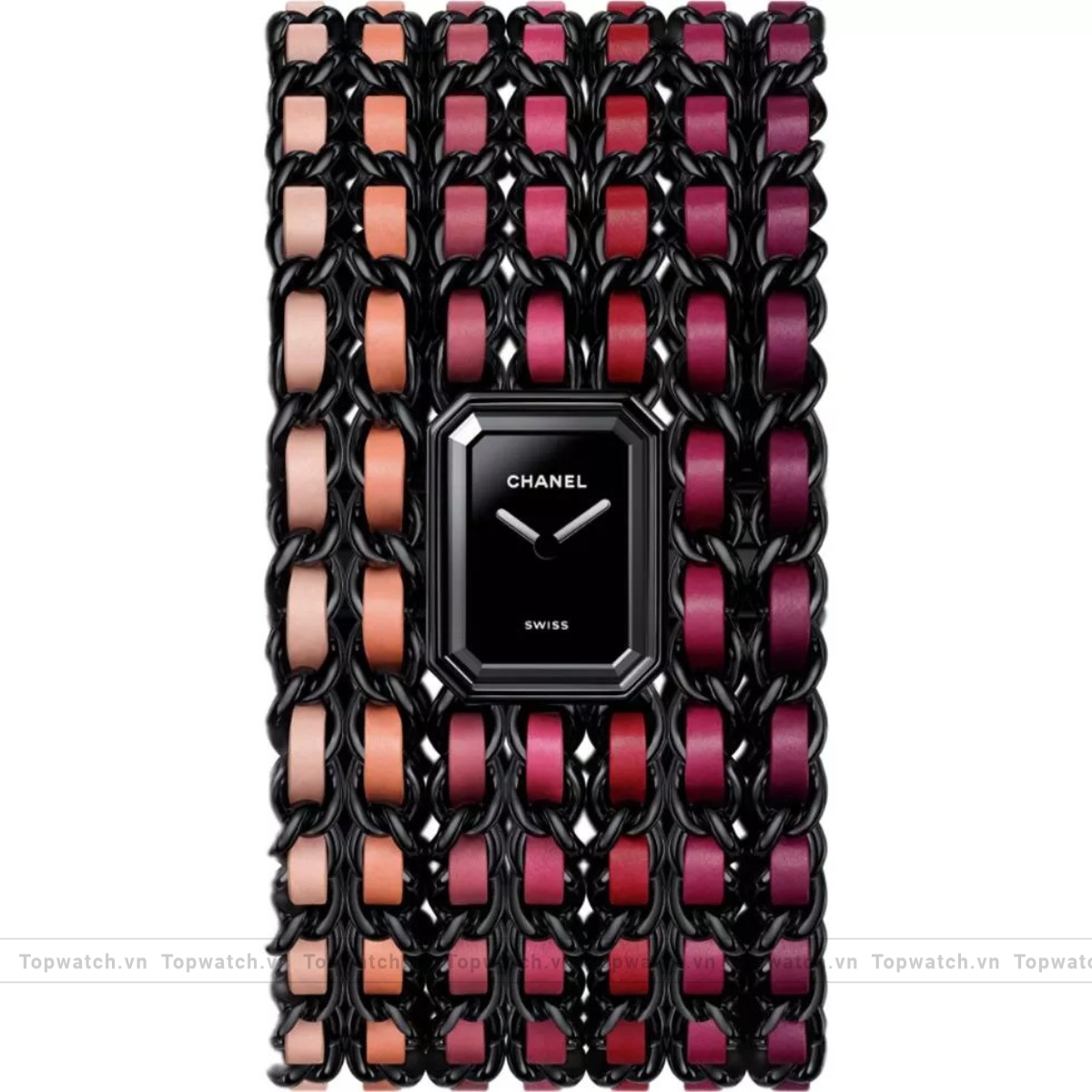 Chanel Premiere H10329 Cuff Blush Watch 19.7×15.2×7.5mm Chanel Premiere H10329 Cuff Blush Watch 19.7×15.2×7.5mm
