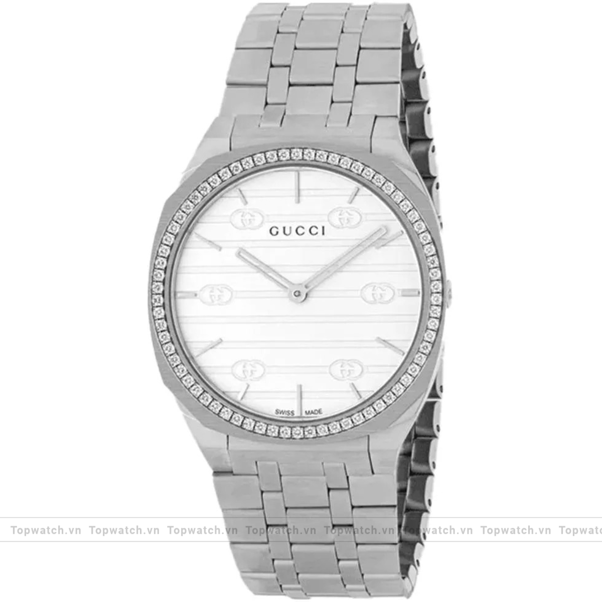 Gucci 25H YA163401 Diamonds Watch 34mm Gucci 25H YA163401 Diamonds Watch 34mm