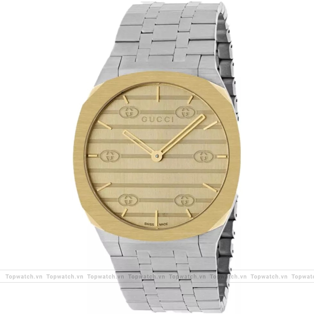 Gucci 25H YA163405 Champagne Watch 38mm Gucci 25H YA163405 Champagne Watch 38mm