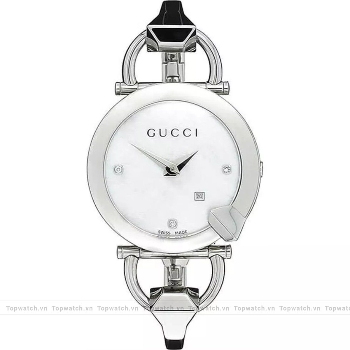 Gucci Chiodo YA122504 Diamond Watch 35mm Gucci Chiodo YA122504 Diamond Watch 35mm
