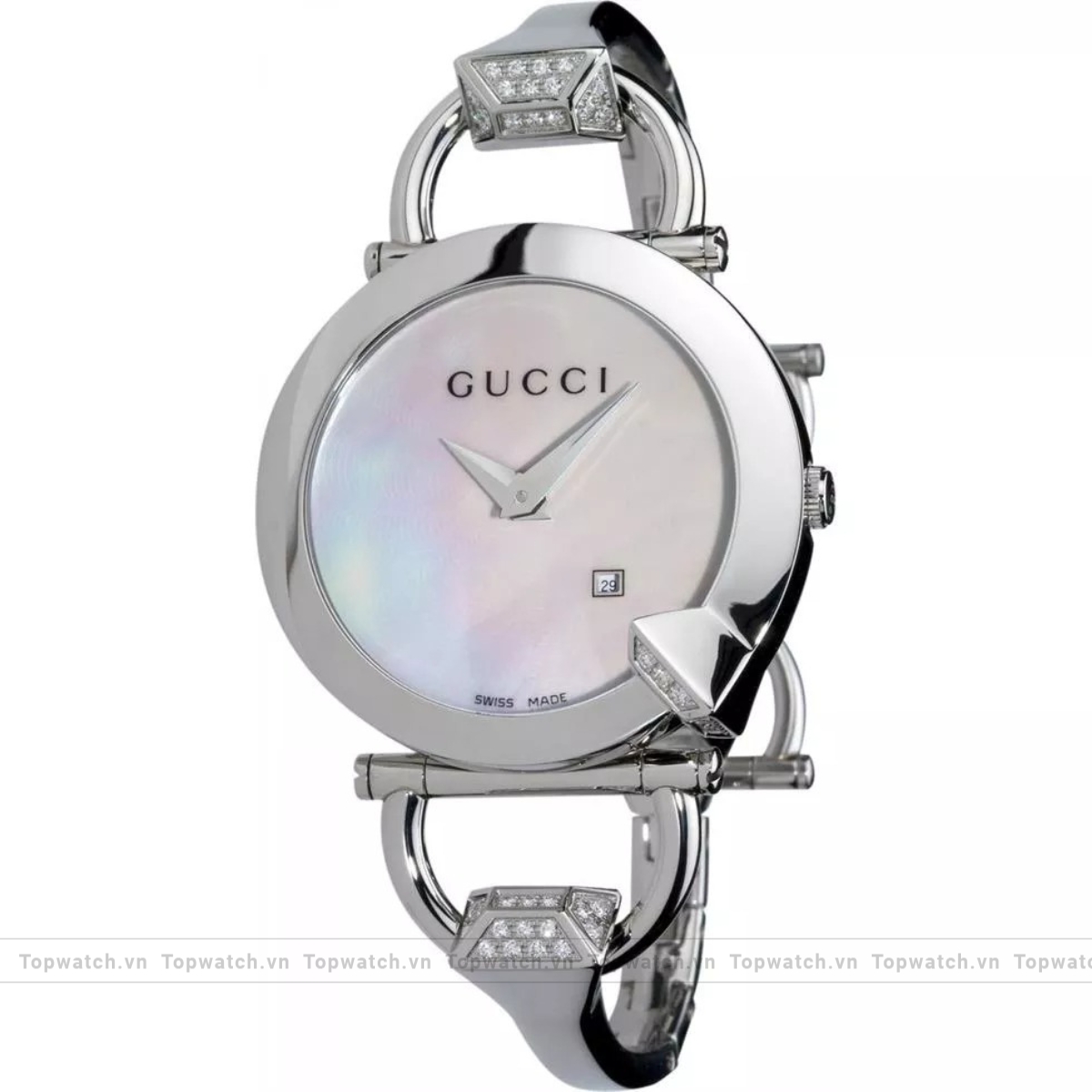 Gucci Chiodo YA122506 Diamond Watch 35mm Gucci Chiodo YA122506 Diamond Watch 35mm