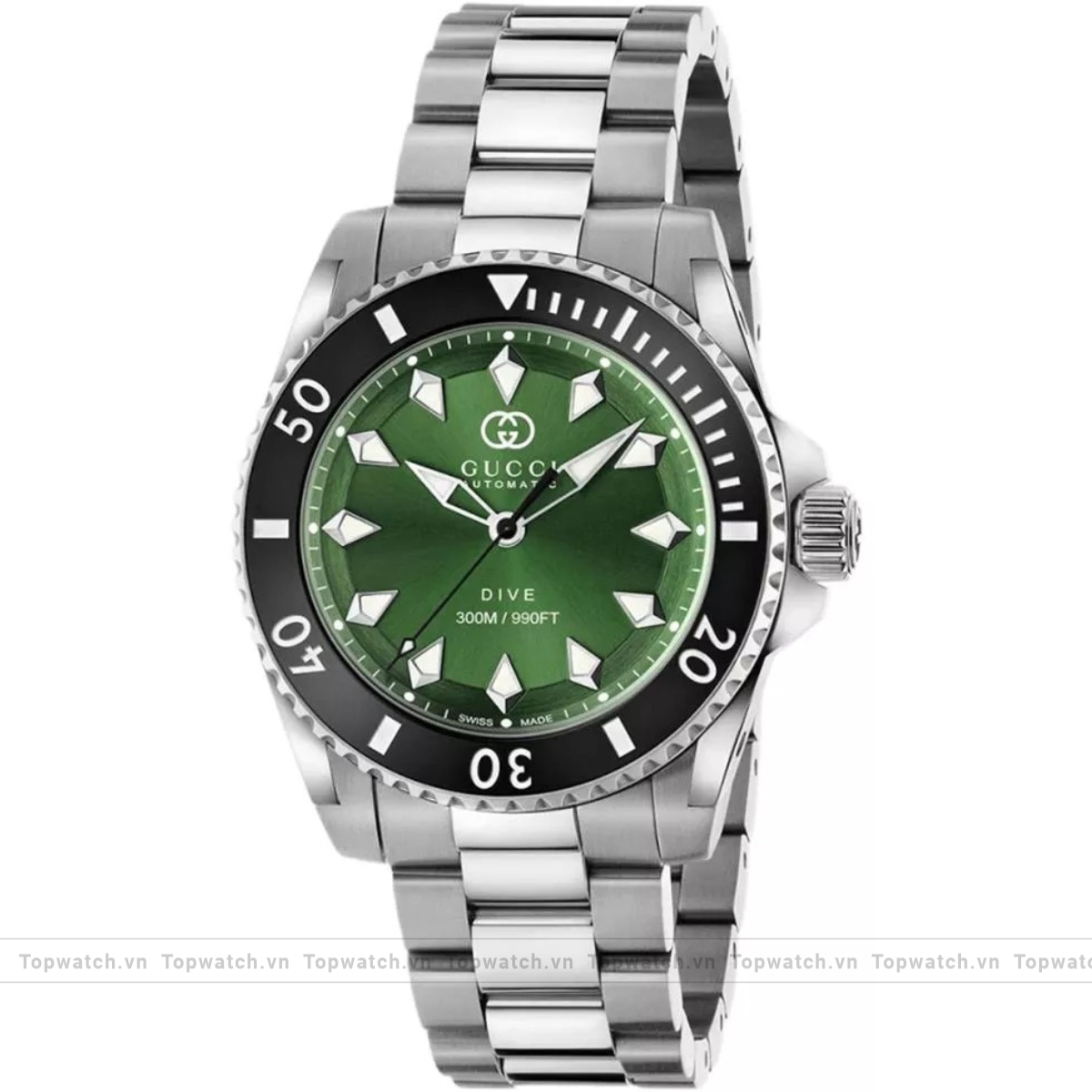 Gucci Dive YA136363 Automatic Green-Tone Watch 40mm Gucci Dive YA136363 Automatic Green-Tone Watch 40mm