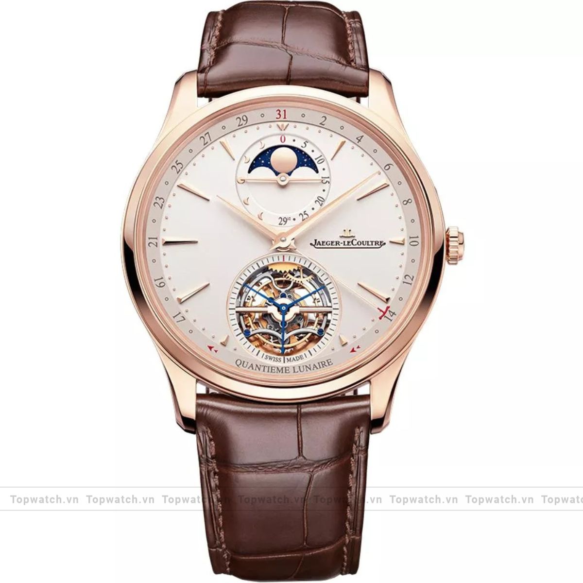 Jaeger-LeCoultre Master Ultra Thin Q1692410 Tourbillon Moonphase Watch 41.5mm Jaeger-LeCoultre Master Ultra Thin Q1692410 Tourbillon Moonphase Watch 41.5mm