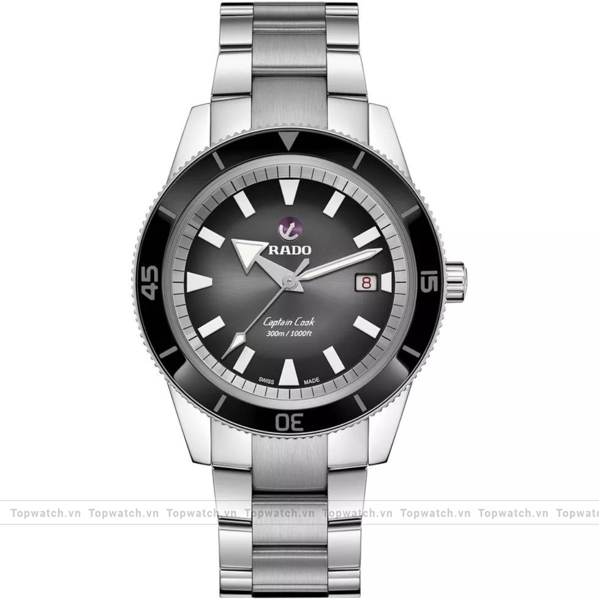 Rado Captain Cook R32105158 Automatic Watch Set 42mm Rado Captain Cook R32105158 Automatic Watch Set 42mm