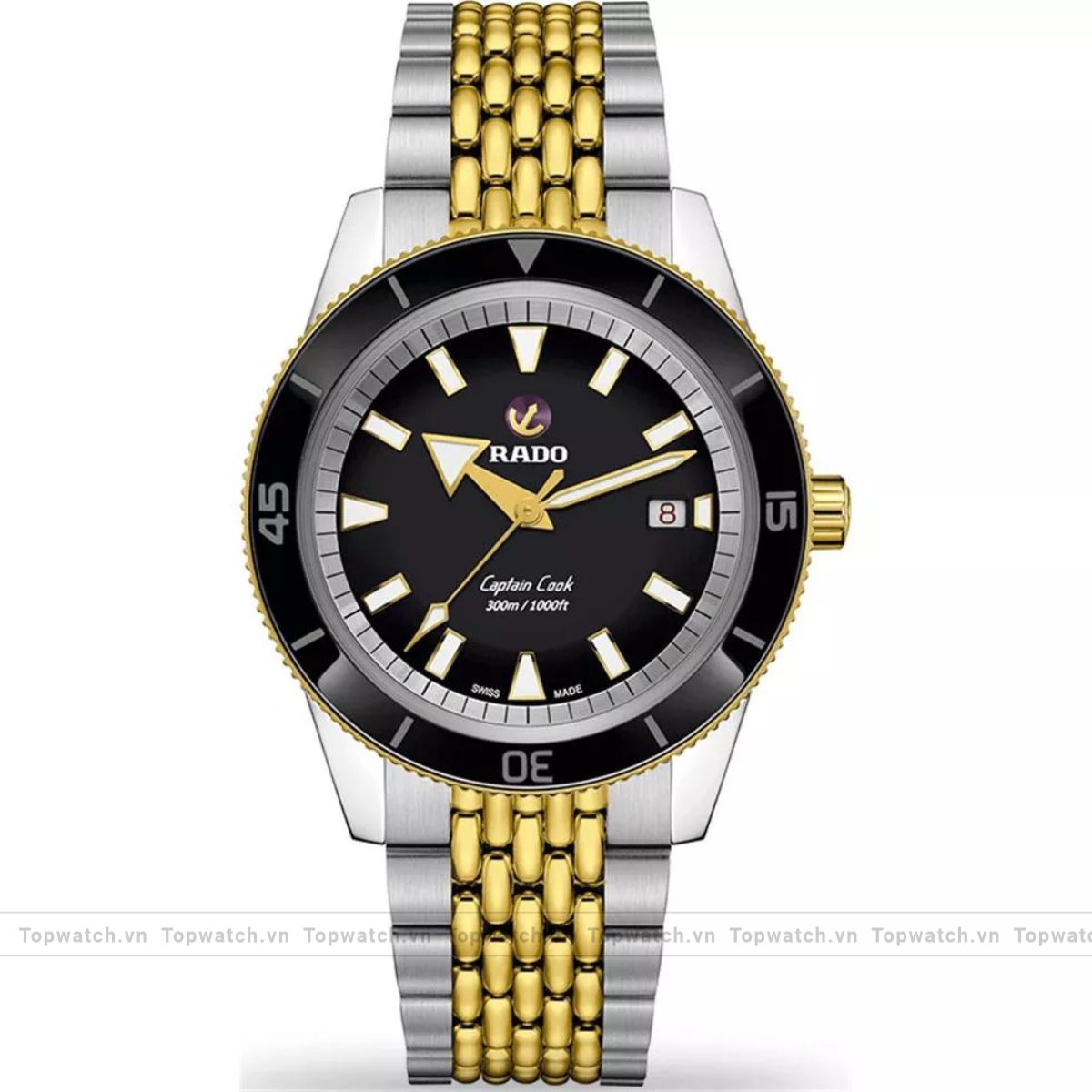 Rado Captain Cook R32138153 Automatic Watch 42mm Rado Captain Cook R32138153 Automatic Watch 42mm