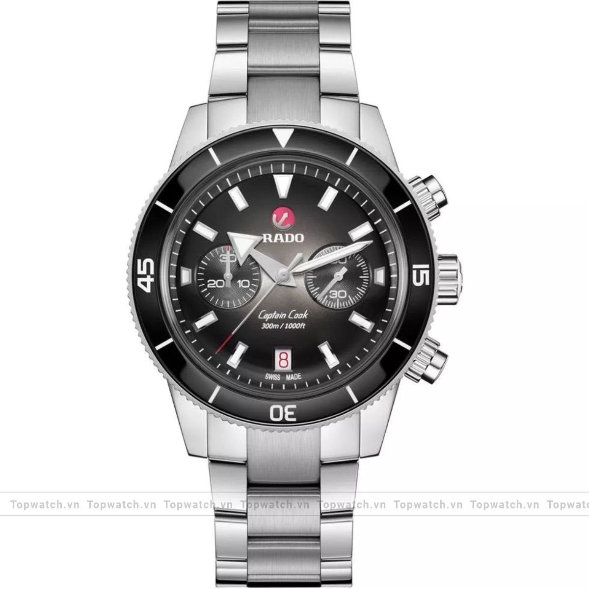 Rado Captain Cook R32145158 Chronograph Watch 43mm Rado Captain Cook R32145158 Chronograph Watch 43mm