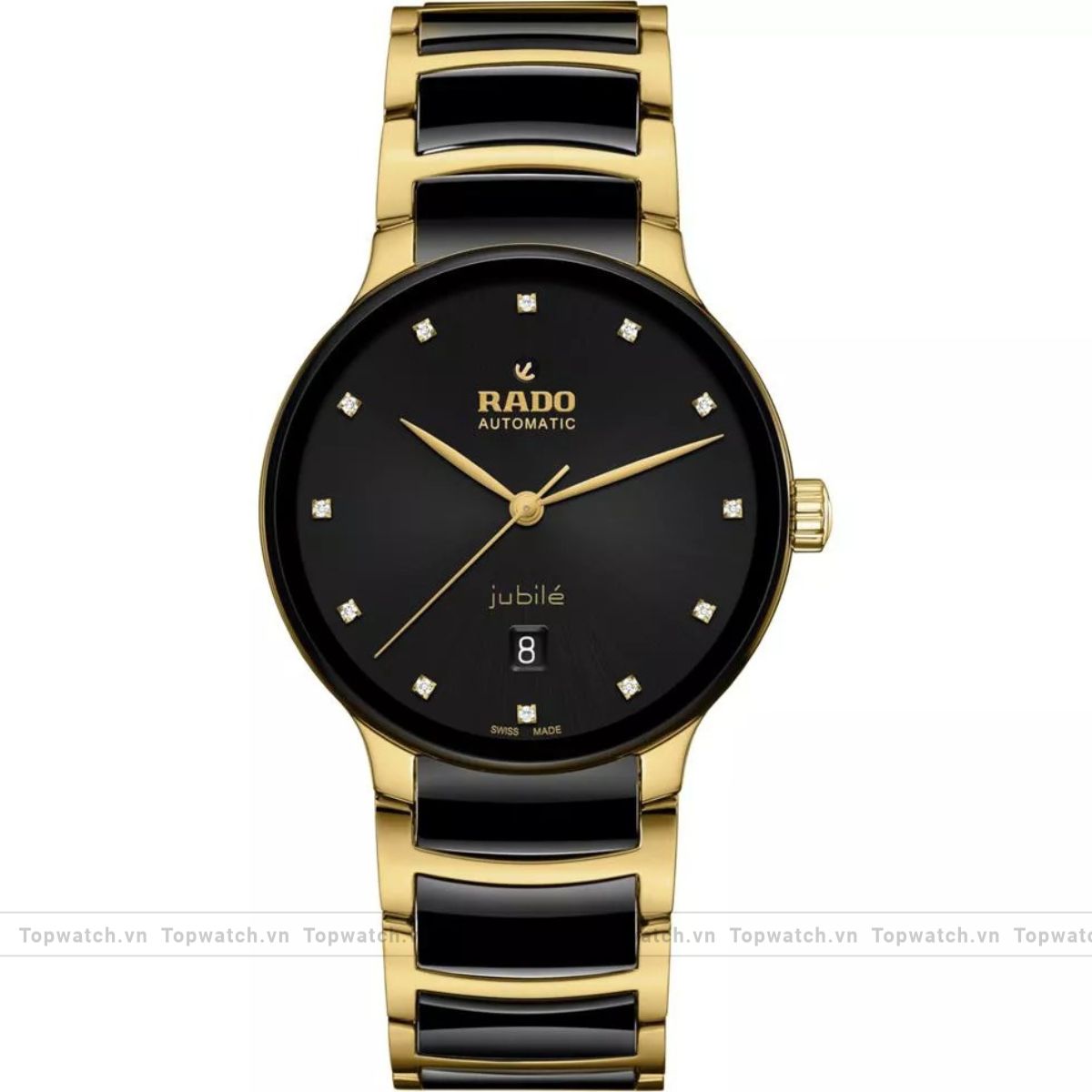 Rado Centrix R30008742 Automatic Diamonds Watch 39mm