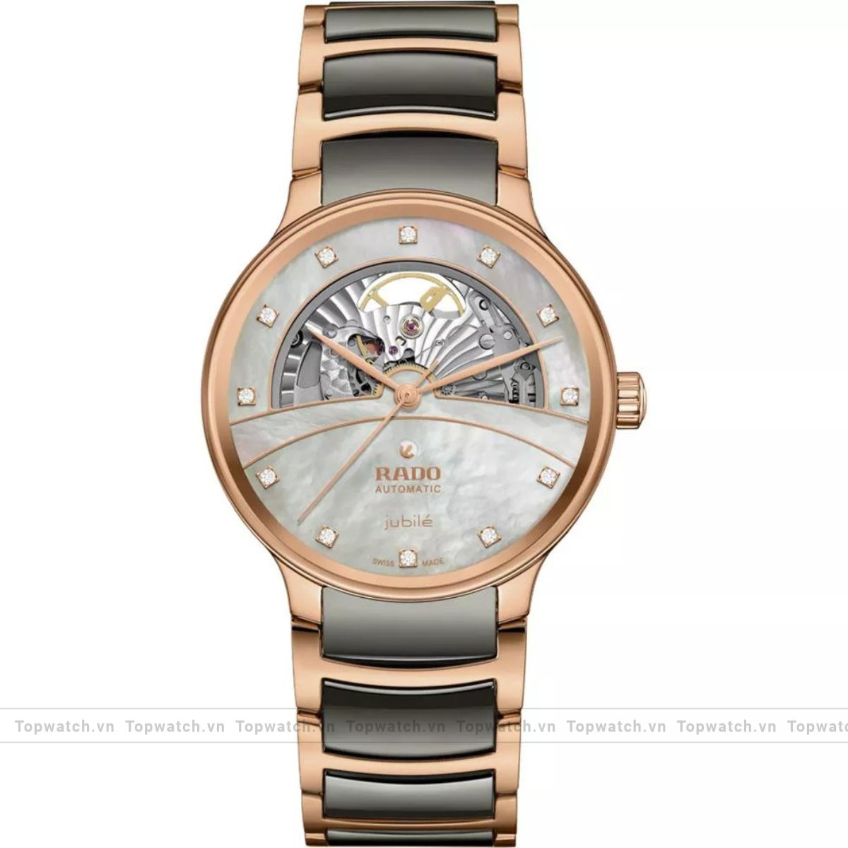 Rado Centrix R30028912 Automatic Diamonds Open Heart Watch 39.5mm Rado Centrix R30028912 Automatic Diamonds Open Heart Watch 39.5mm