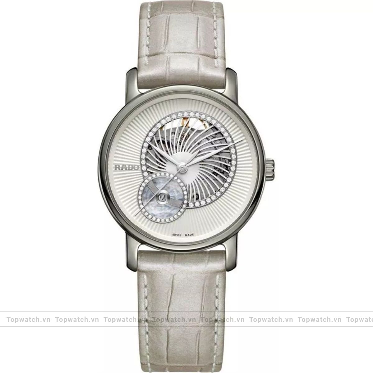 Rado Diamaster R14056935 Open Heart Automatic Watch 35mm