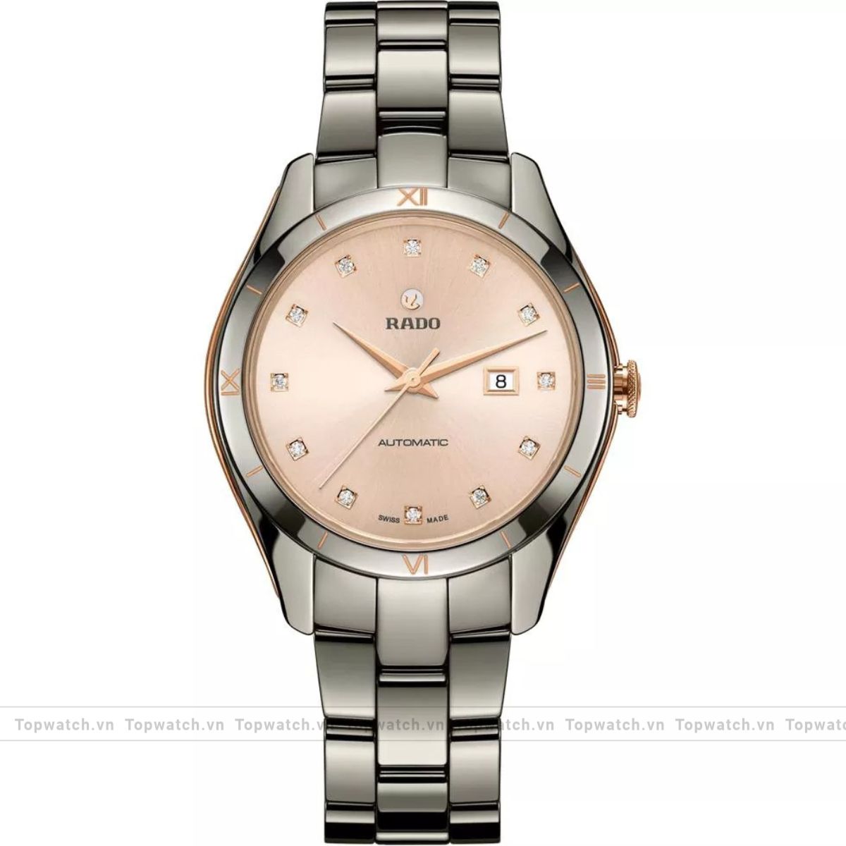 Rado Hyperchrome R32043712 Diamonds Watch 36mm