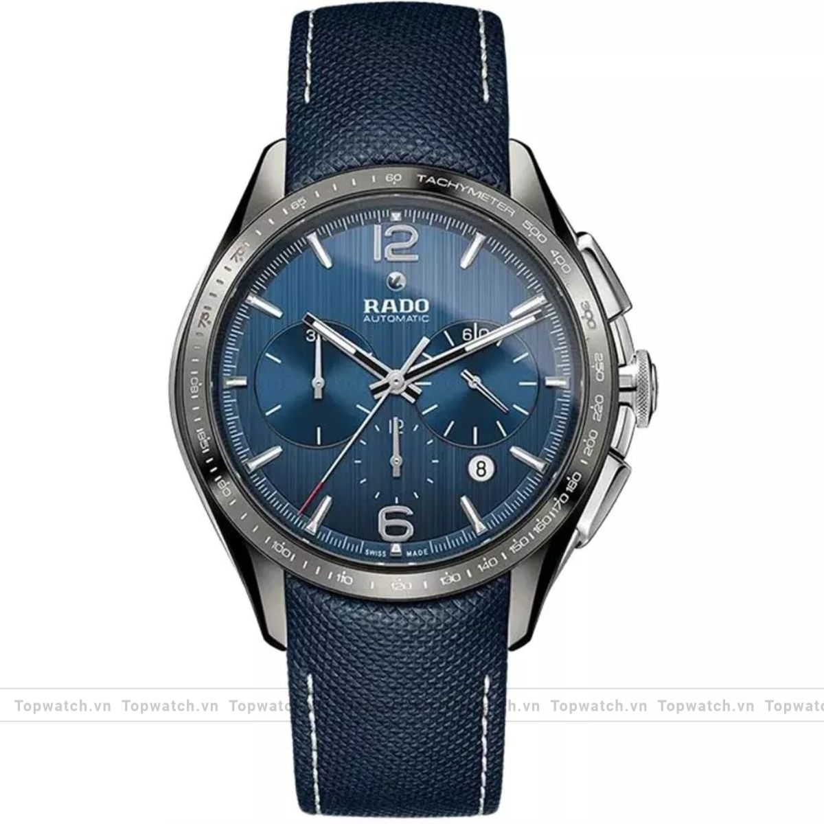 Rado Hyperchrome R32120205 Automatic Blue Tone Watch 45mm