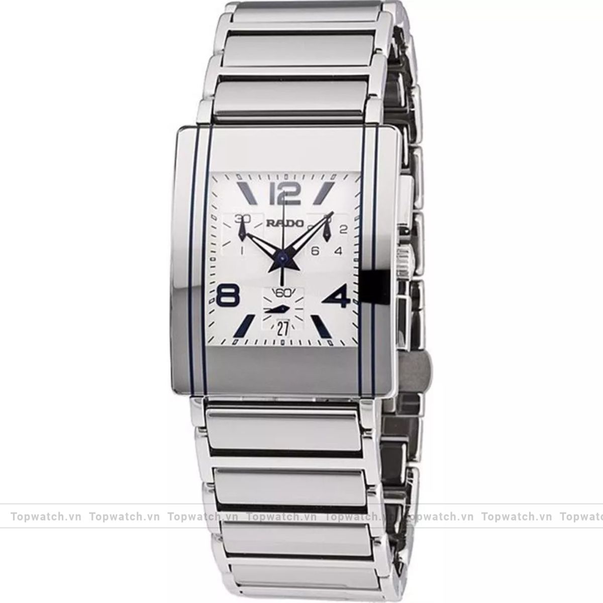 Rado Integral R20591102 Chronograph Platinum Watch 37mm Rado Integral R20591102 Chronograph Platinum Watch 37mm